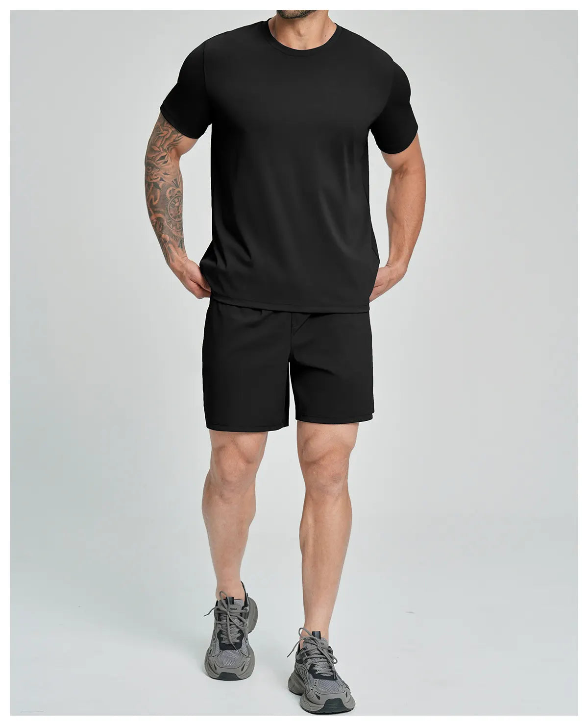 SPARK Men's Crew Neck Athletic T-Shirt DD5086
