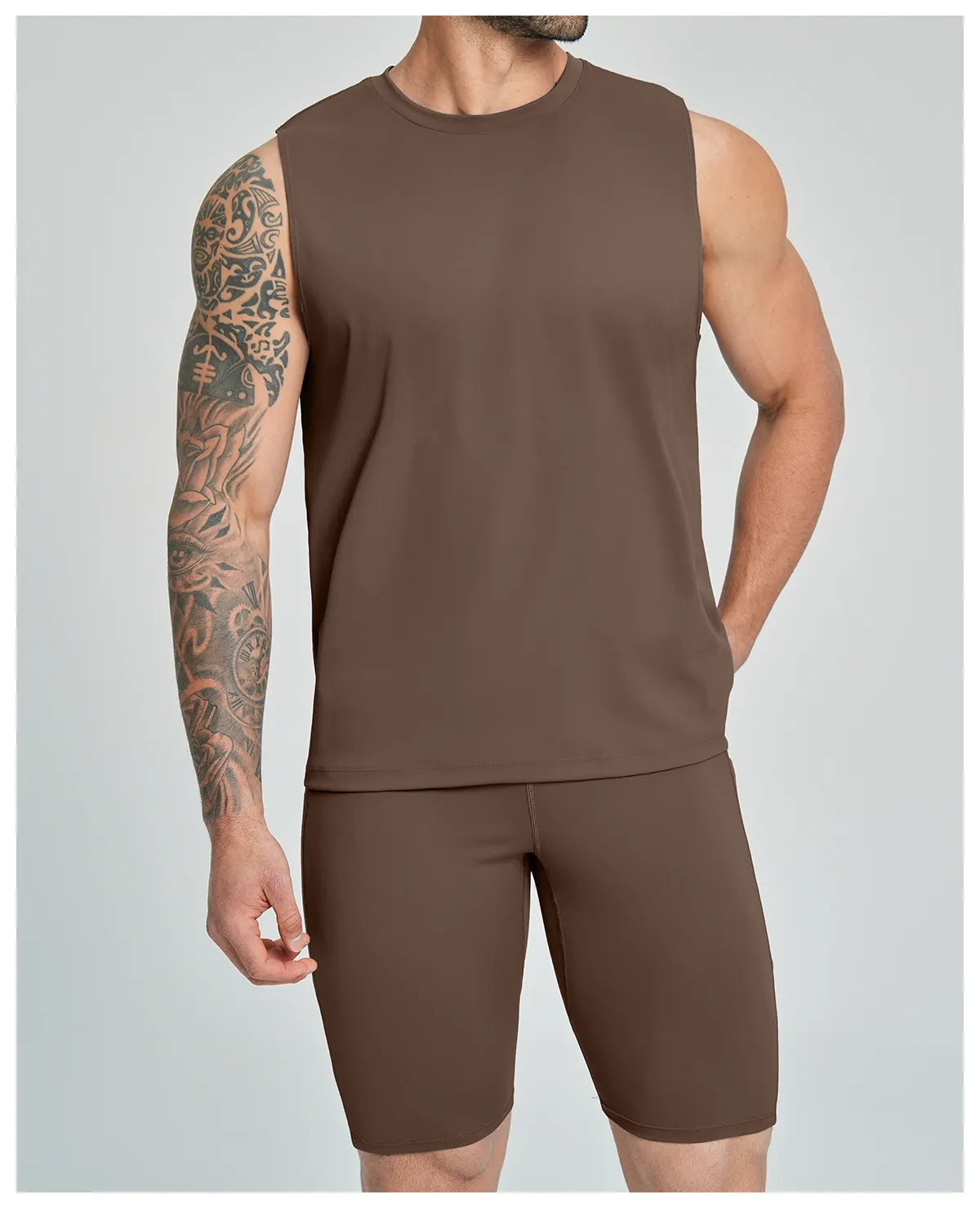 SPARK Men's Sleeveless Athletic Tank Top DD5086