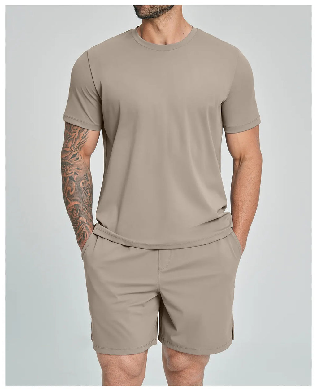 SPARK Men's Crew Neck Athletic T-Shirt DD5086