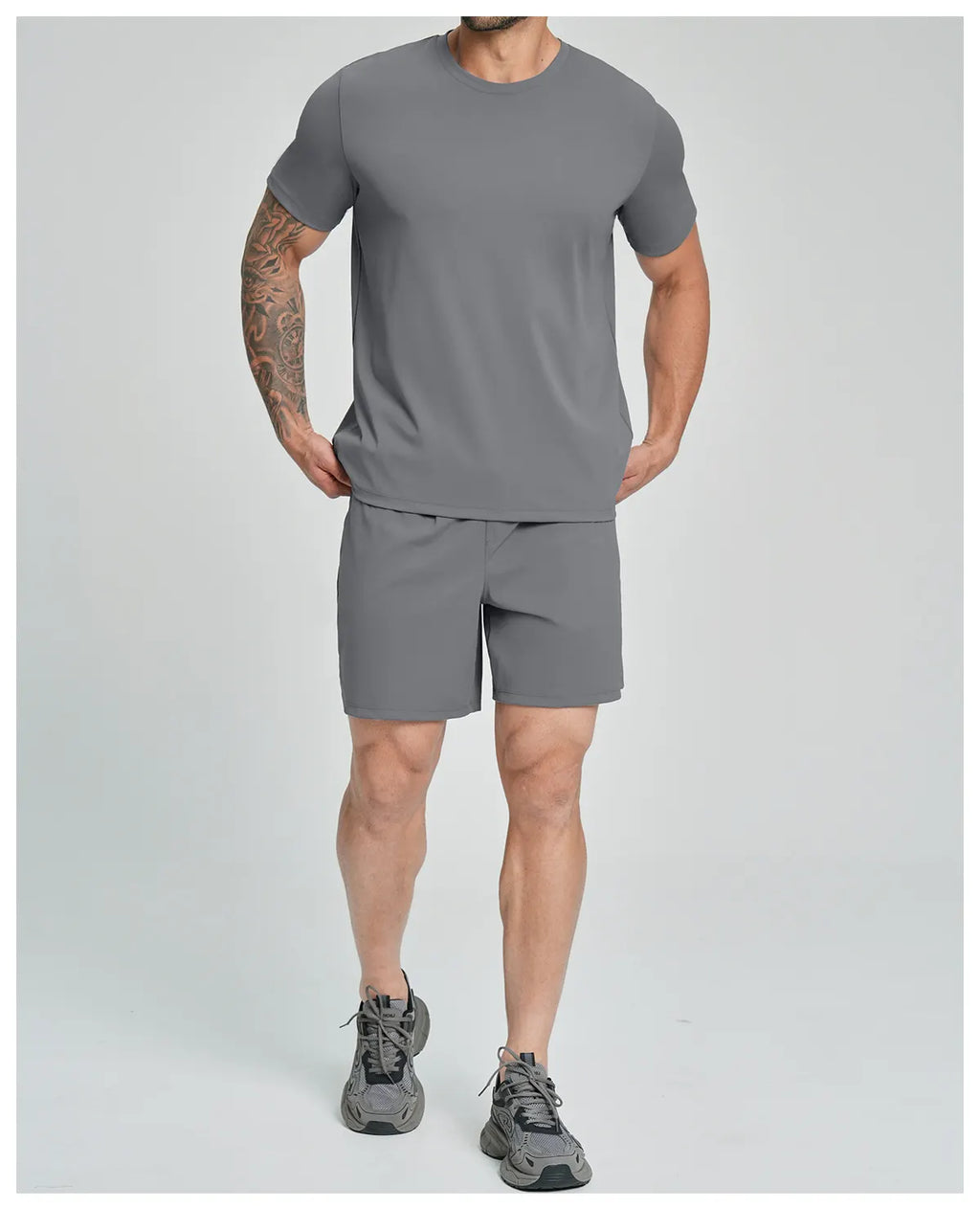 SPARK Men's Crew Neck Athletic T-Shirt DD5086