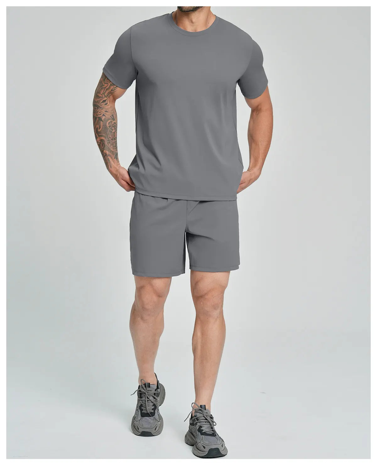 SPARK Men's Crew Neck Athletic T-Shirt DD5086