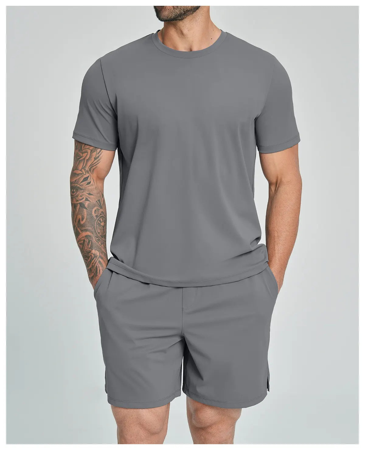 SPARK Men's Crew Neck Athletic T-Shirt DD5086