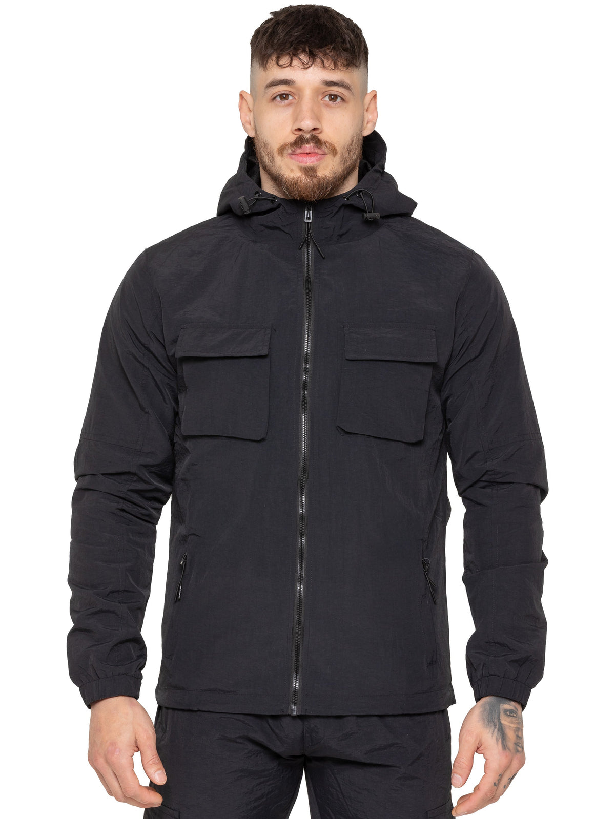 Enzo Milano | Mens Lightweight Cargo Jacket