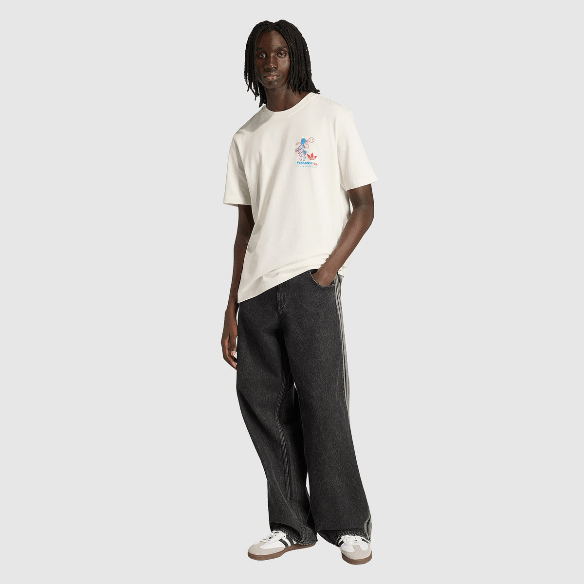 adidas France 98 FIFA World Cup Mascot T-Shirt