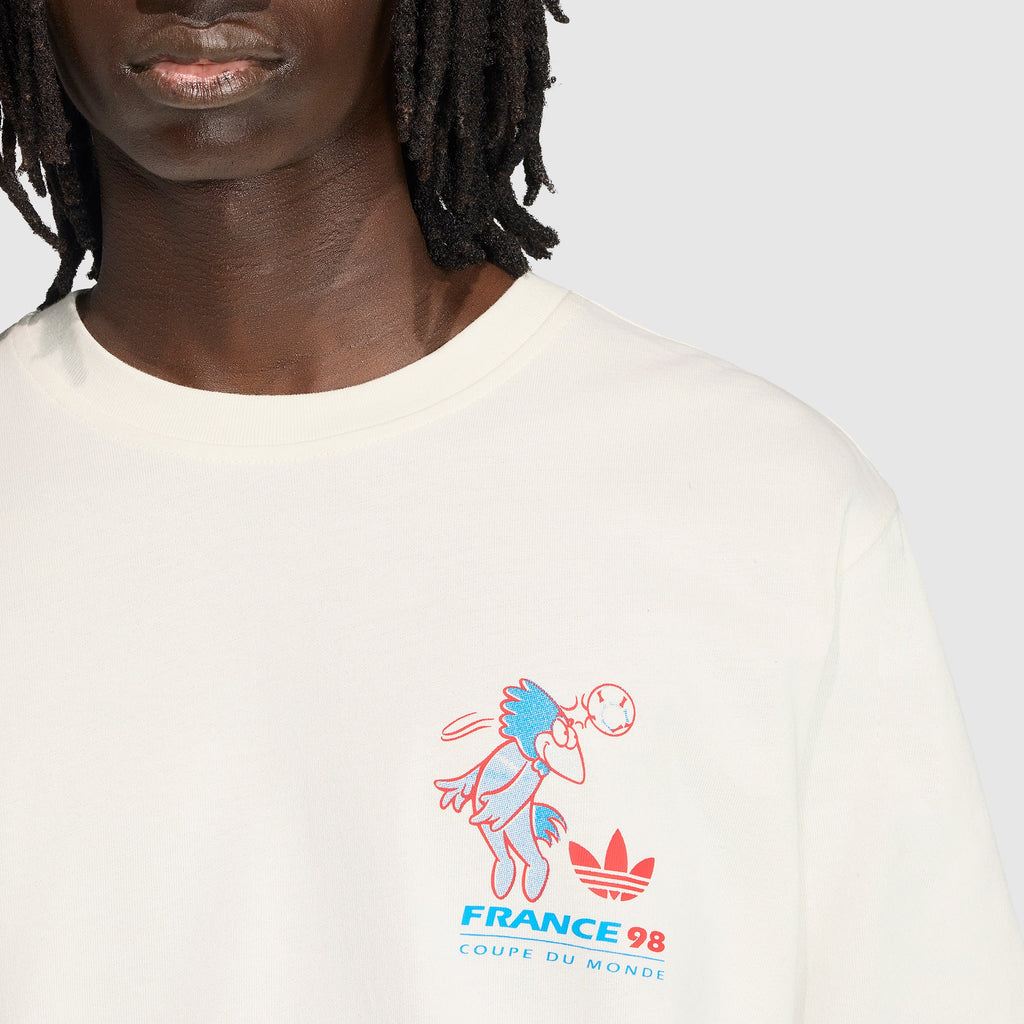 adidas France 98 FIFA World Cup Mascot T-Shirt