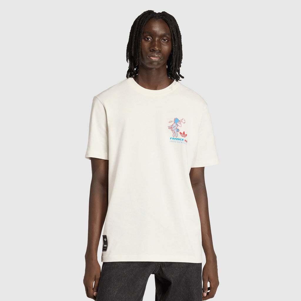 adidas France 98 FIFA World Cup Mascot T-Shirt