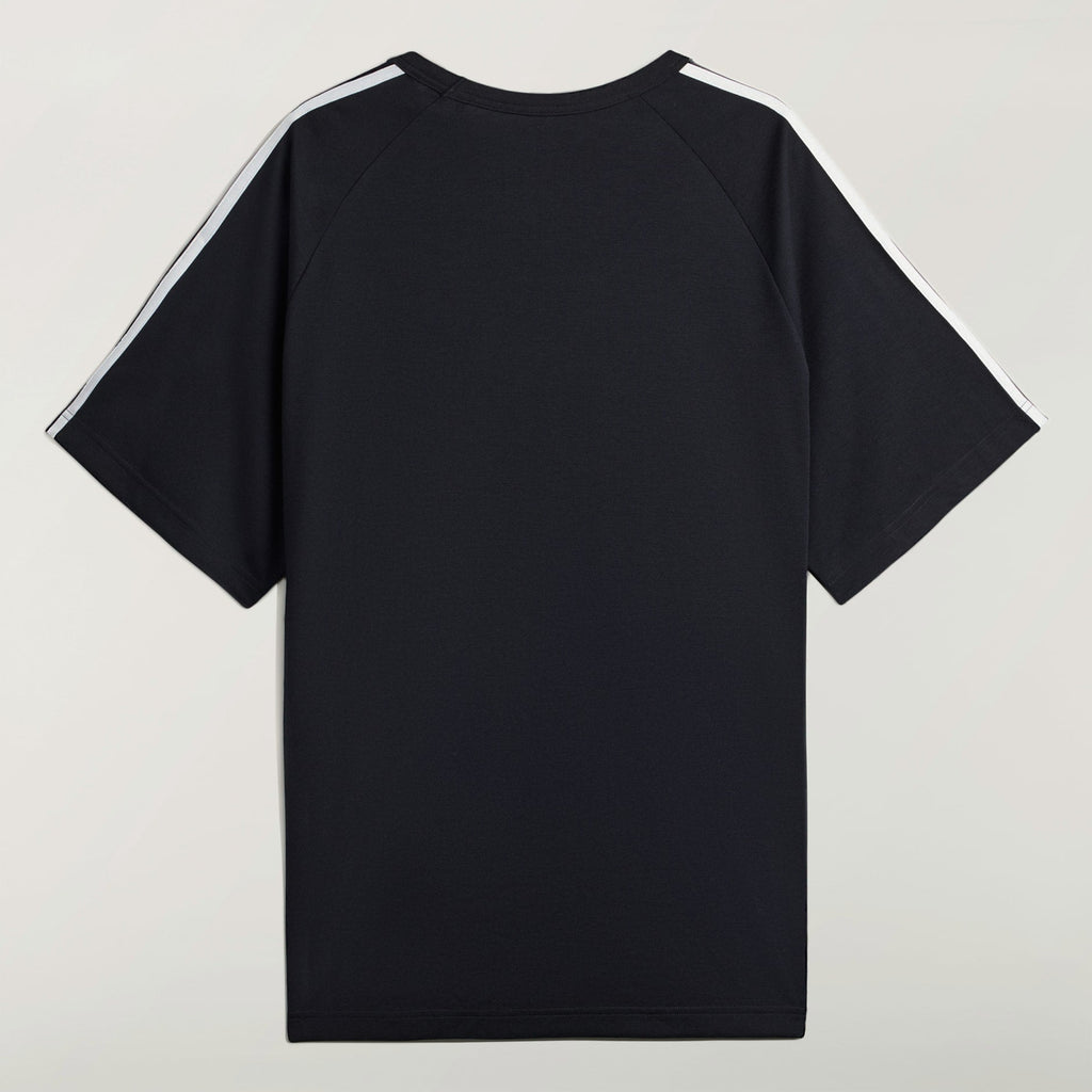 Y-3 SHORT SLEEVE T-SHIRT 3-STRIPES - Black