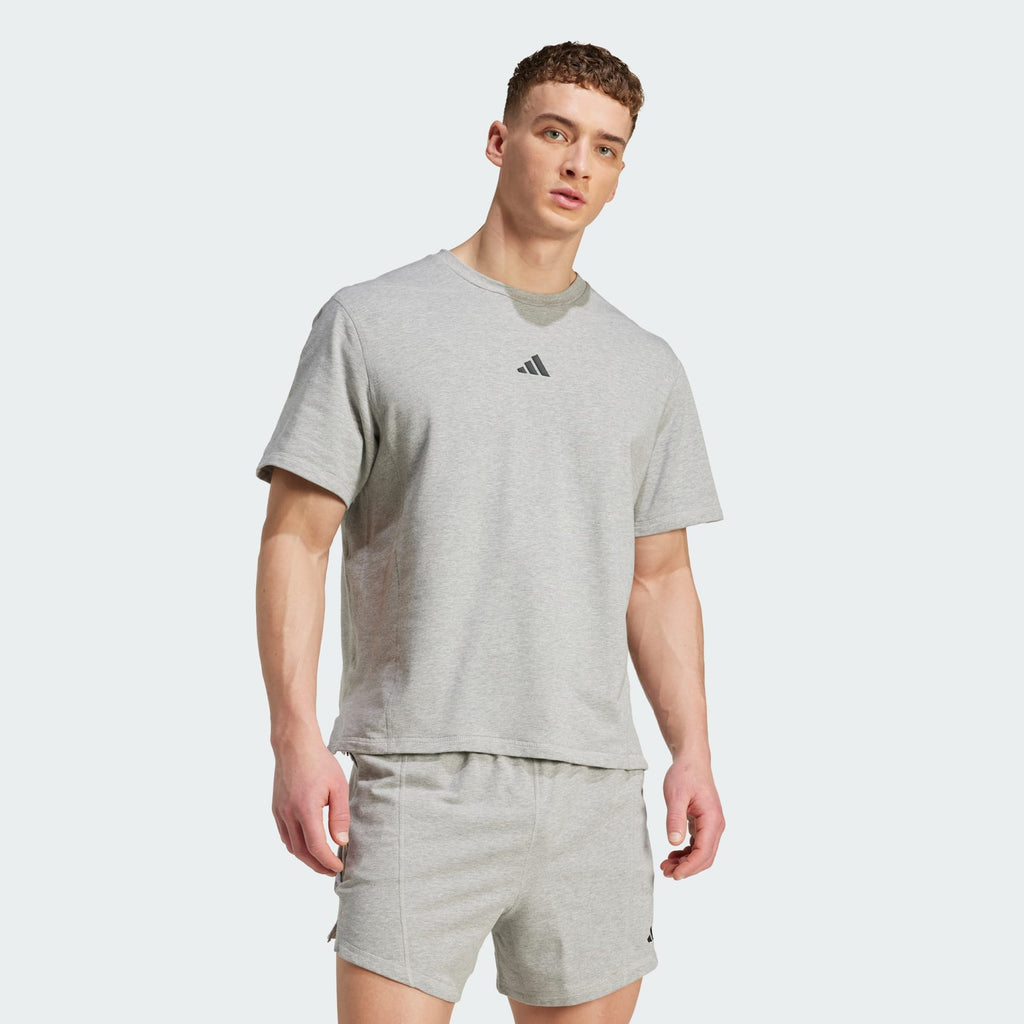 D4T X T-SHIRT - Medium Grey Heather