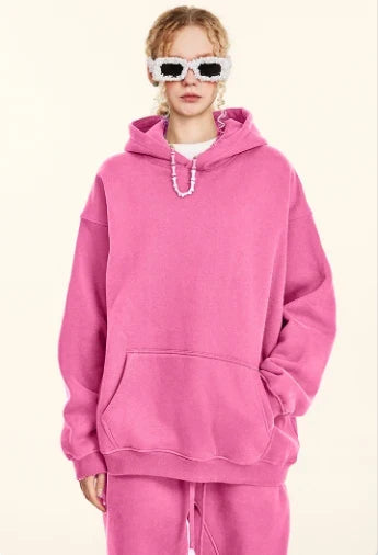 SPARK Plus-size Unisex Plush Athletic Hoodie TH2406
