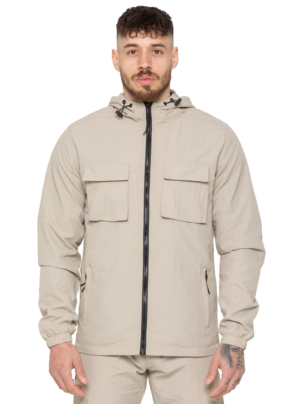 Enzo Milano | Mens Lightweight Cargo Jacket