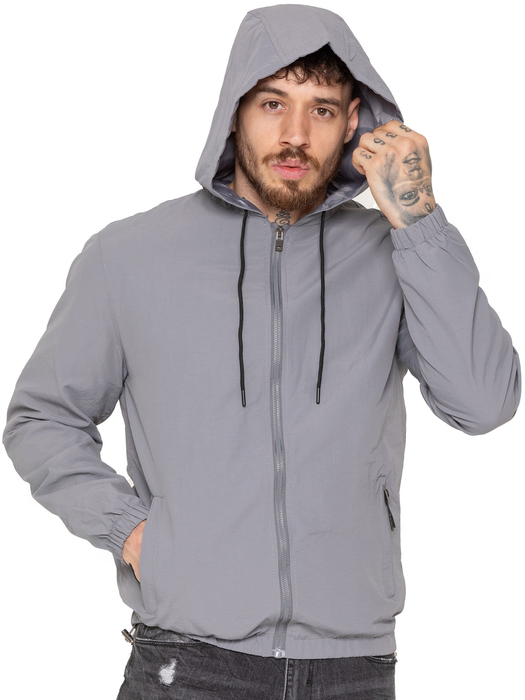 Enzo Milano | Mens Windbreaker Jacket