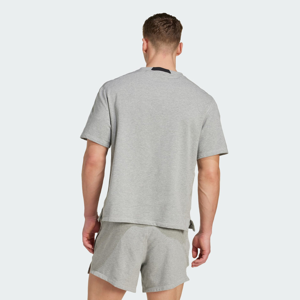 D4T X T-SHIRT - Medium Grey Heather