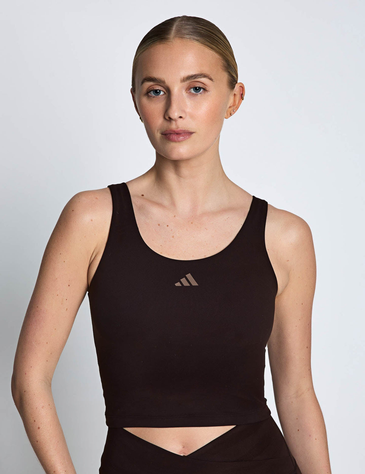 3 Stripes Studio All Me Light Support Tank Top - Aurora Coffee