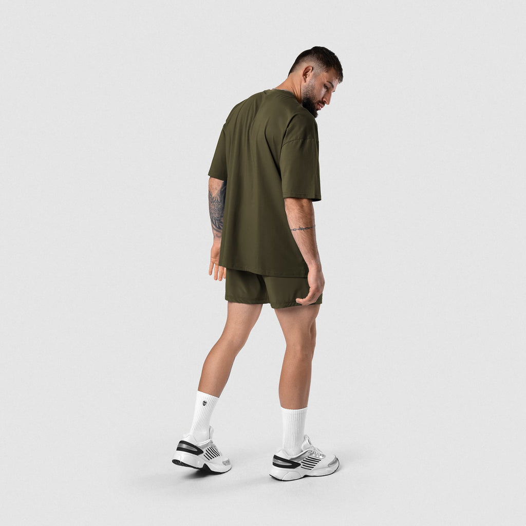 Axis Box Tee - OD Green