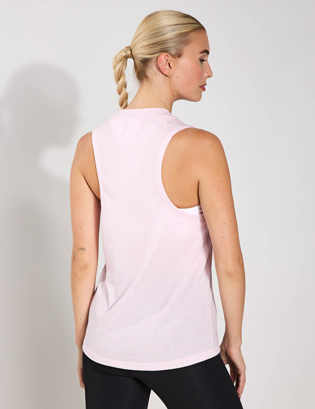 Essentials Winners Tank Top - Clear Pink/White