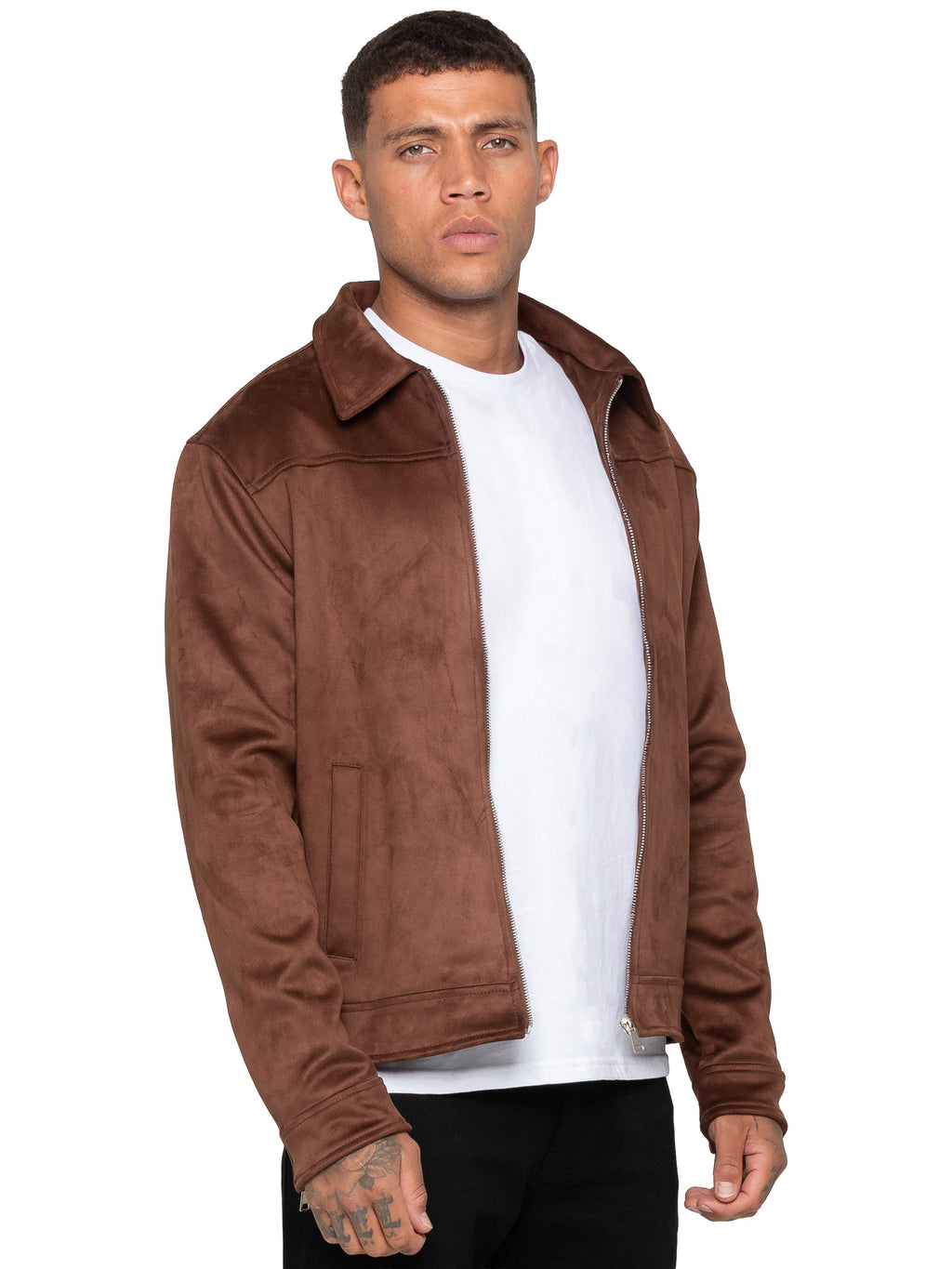 Enzo Milano | Mens Suede Jacket