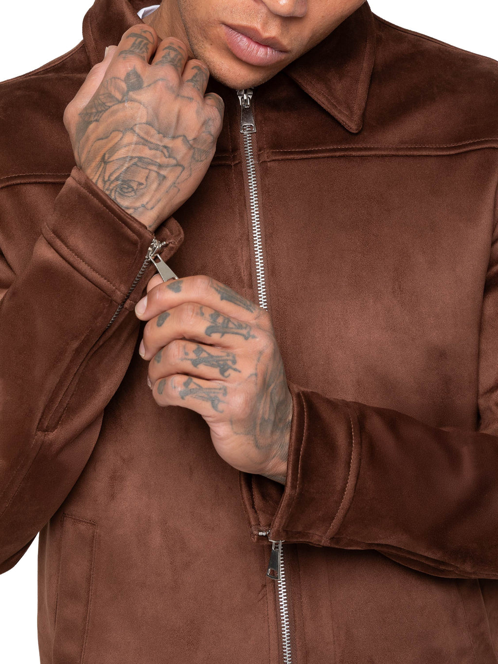 Enzo Milano | Mens Suede Jacket