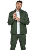 Enzo | Mens Lightweight Funnel Neck Jacket