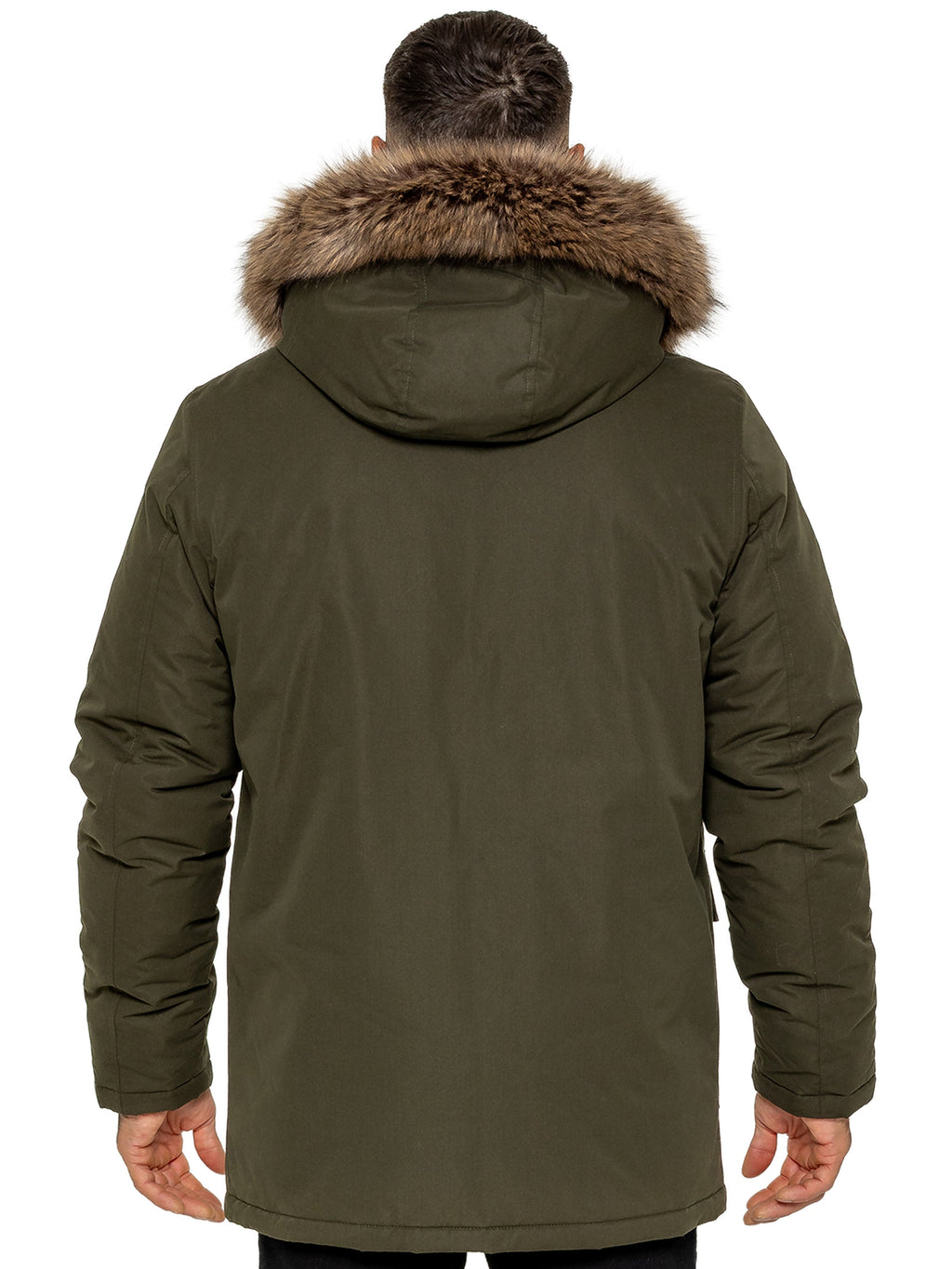Kruze | Mens Winter Fur Collar Jacket