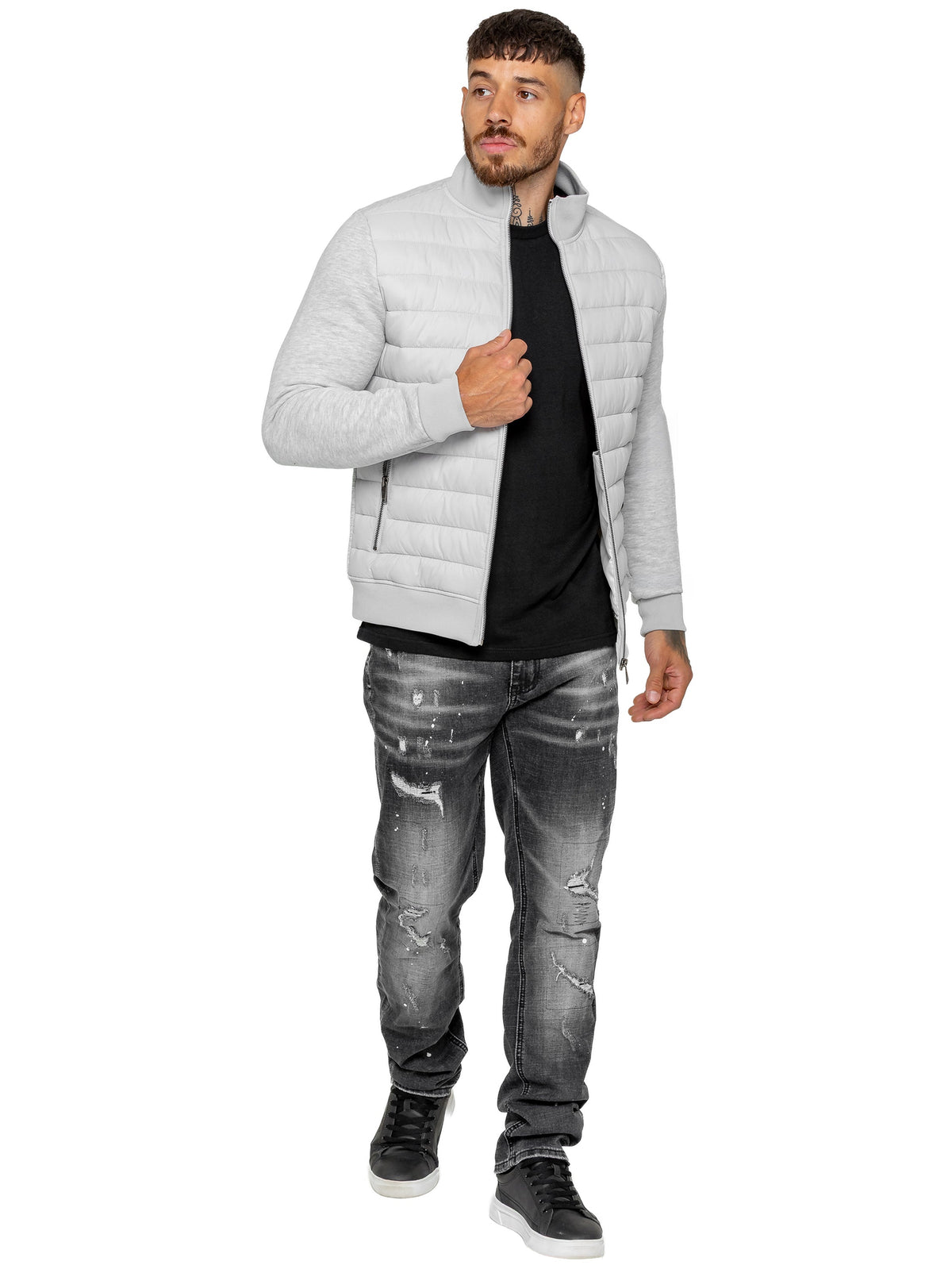 Enzo Milano | Mens Hybrid Jacket
