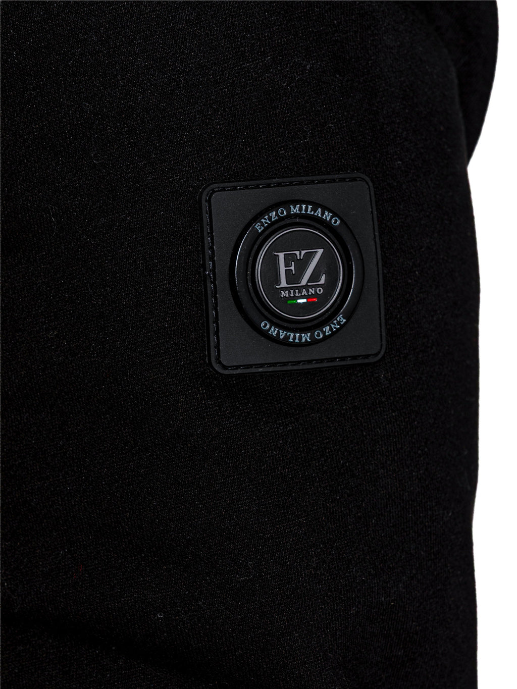 Enzo Milano | Mens Hooded Quilted Hybrid Jacket