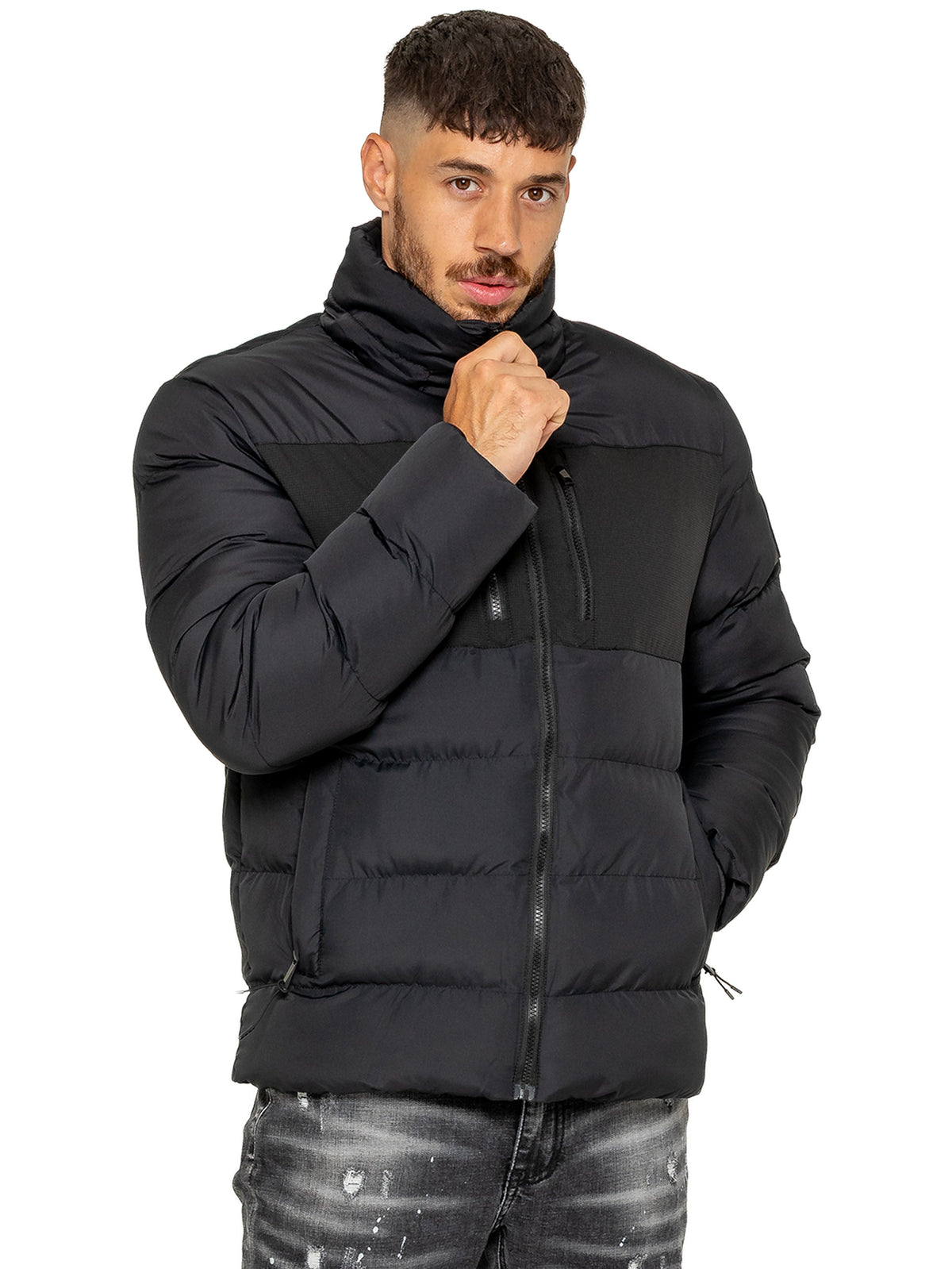 Enzo Milano | Mens Padded Puffer Jacket