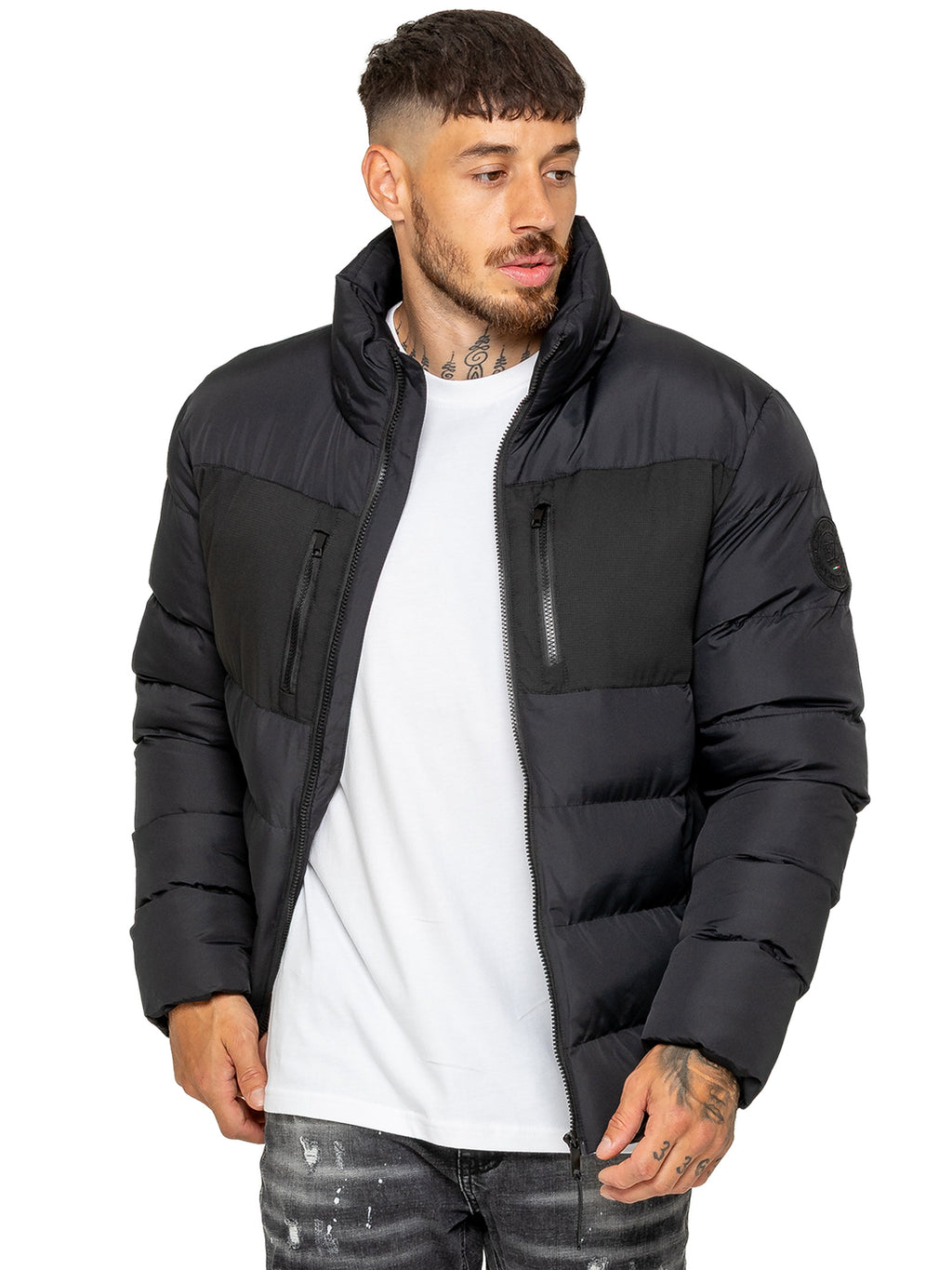Enzo Milano | Mens Padded Puffer Jacket