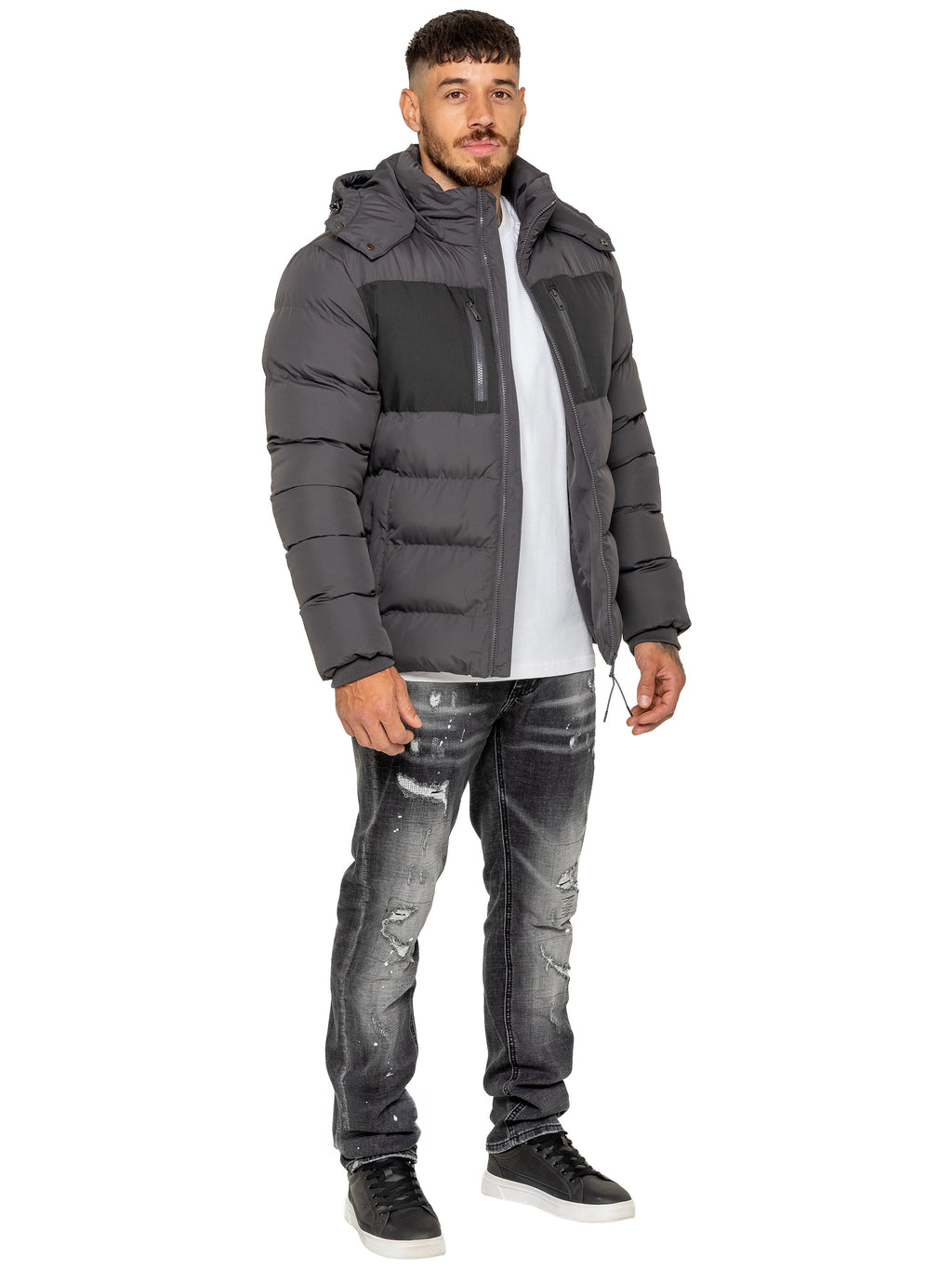 Enzo Milano | Mens Padded Puffer Jacket