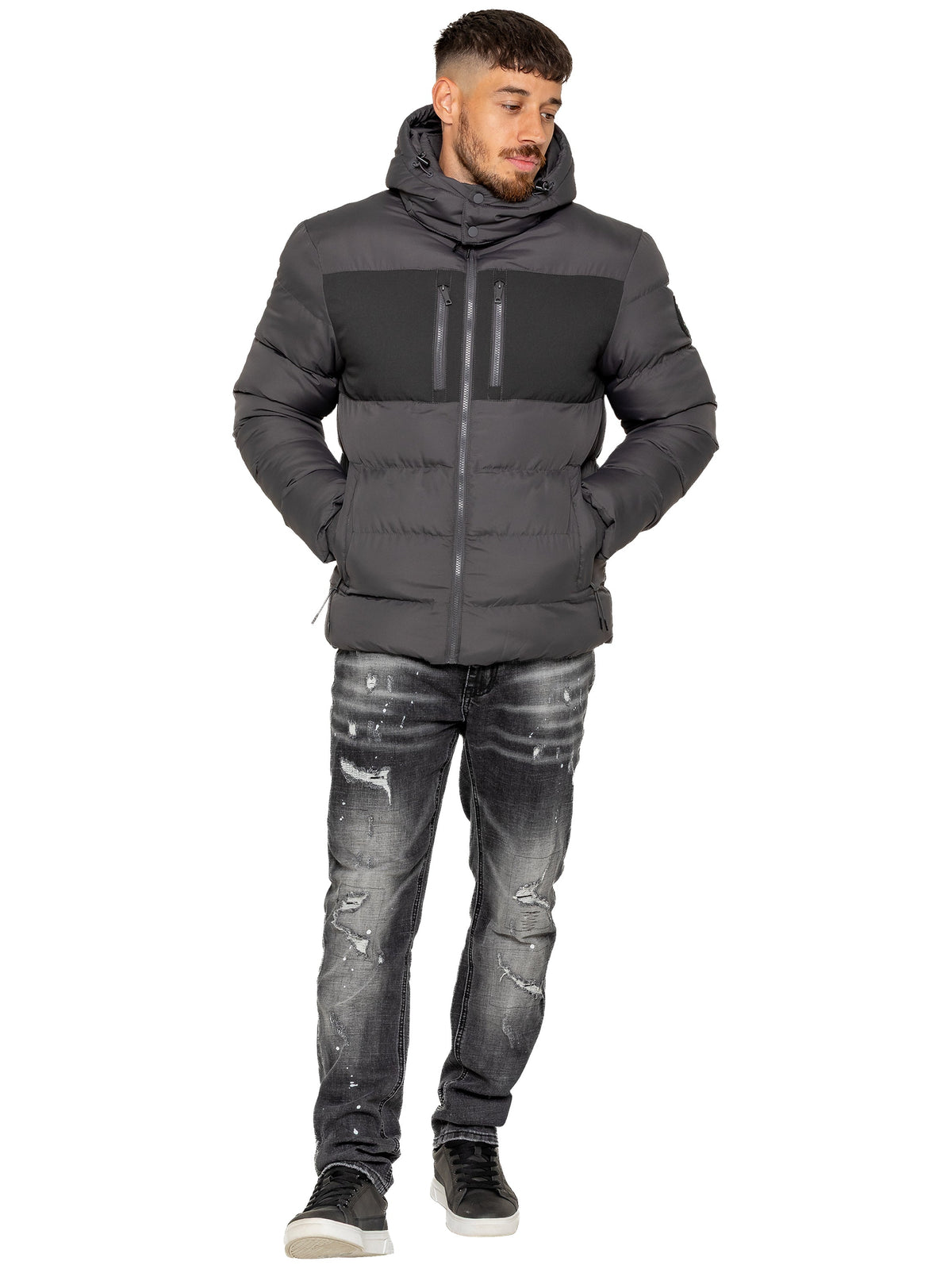Enzo Milano | Mens Padded Puffer Jacket