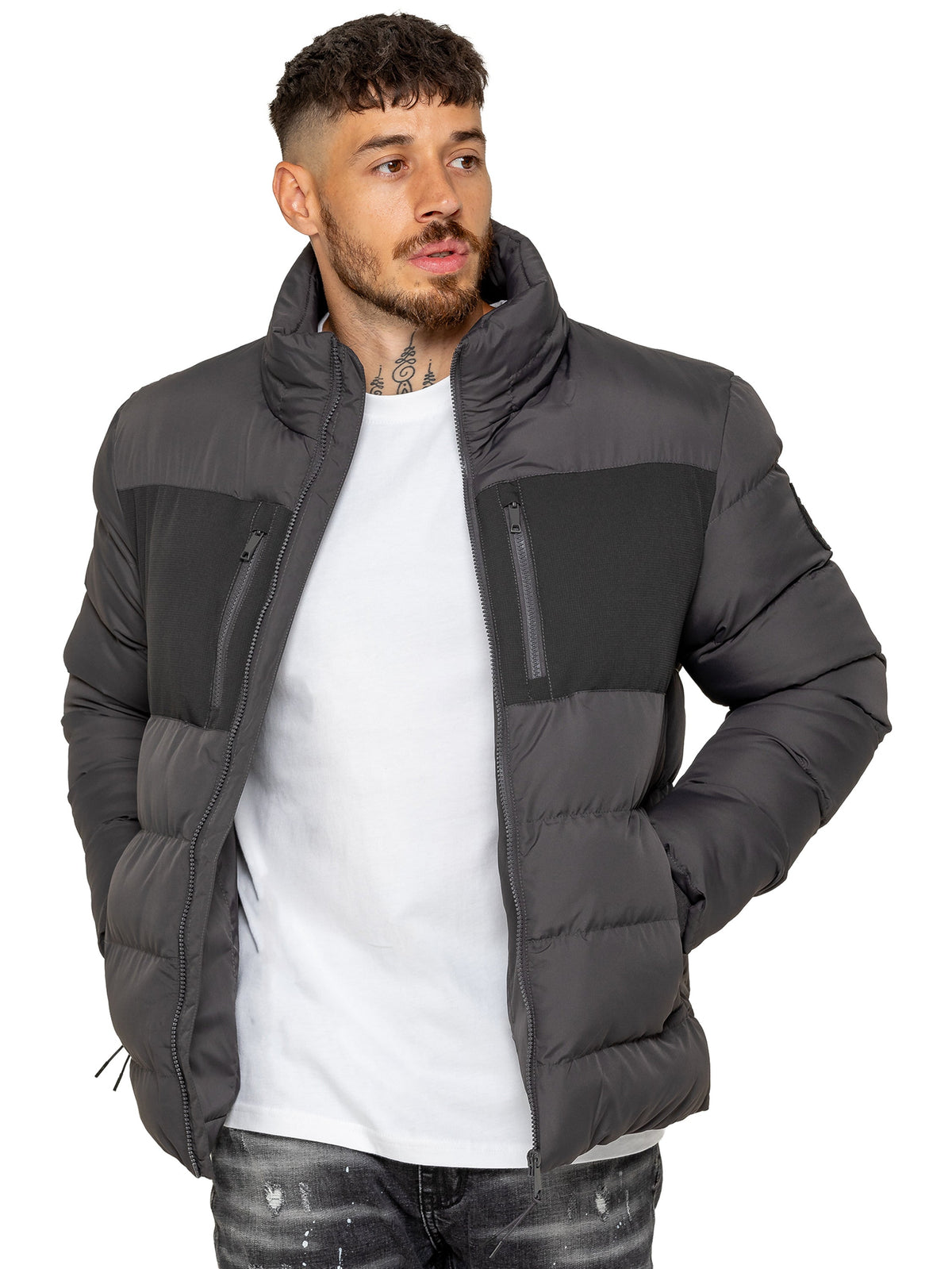 Enzo Milano | Mens Padded Puffer Jacket