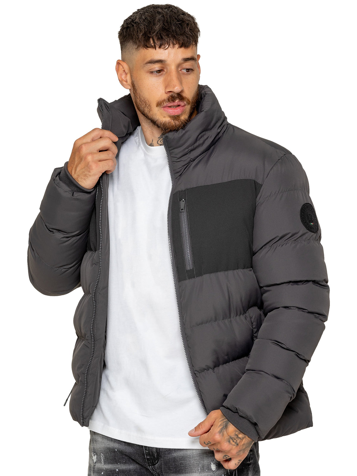 Enzo Milano | Mens Padded Puffer Jacket