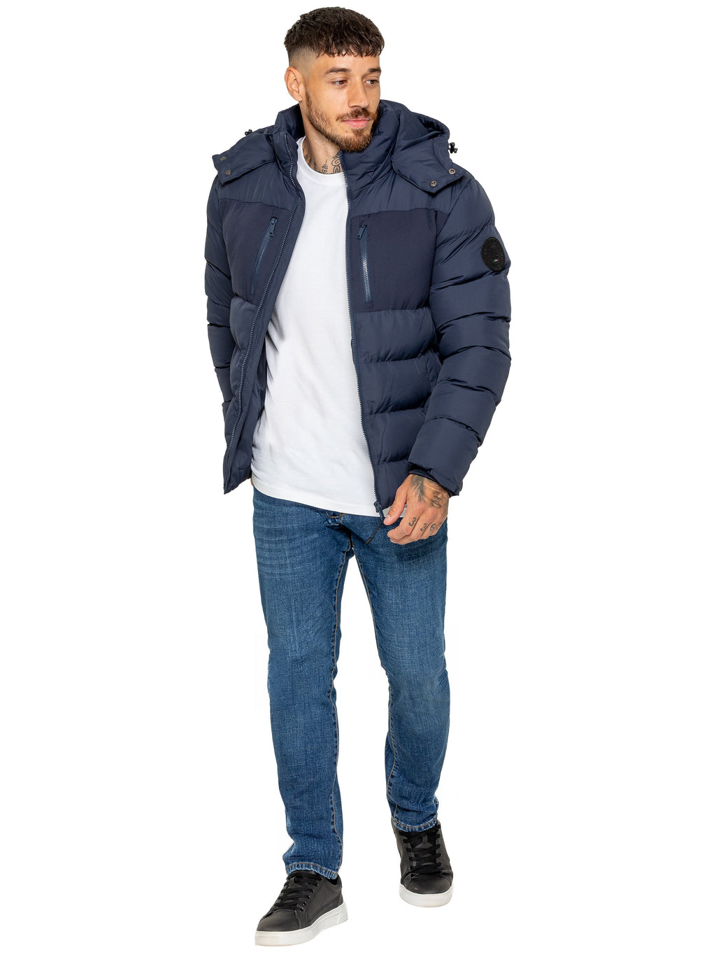 Enzo Milano | Mens Padded Puffer Jacket