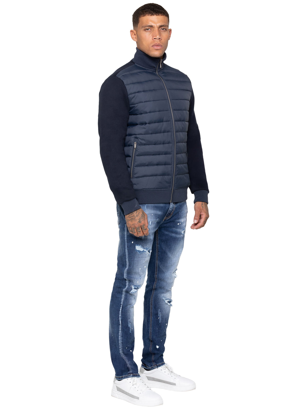 Enzo Milano | Mens Hybrid Jacket