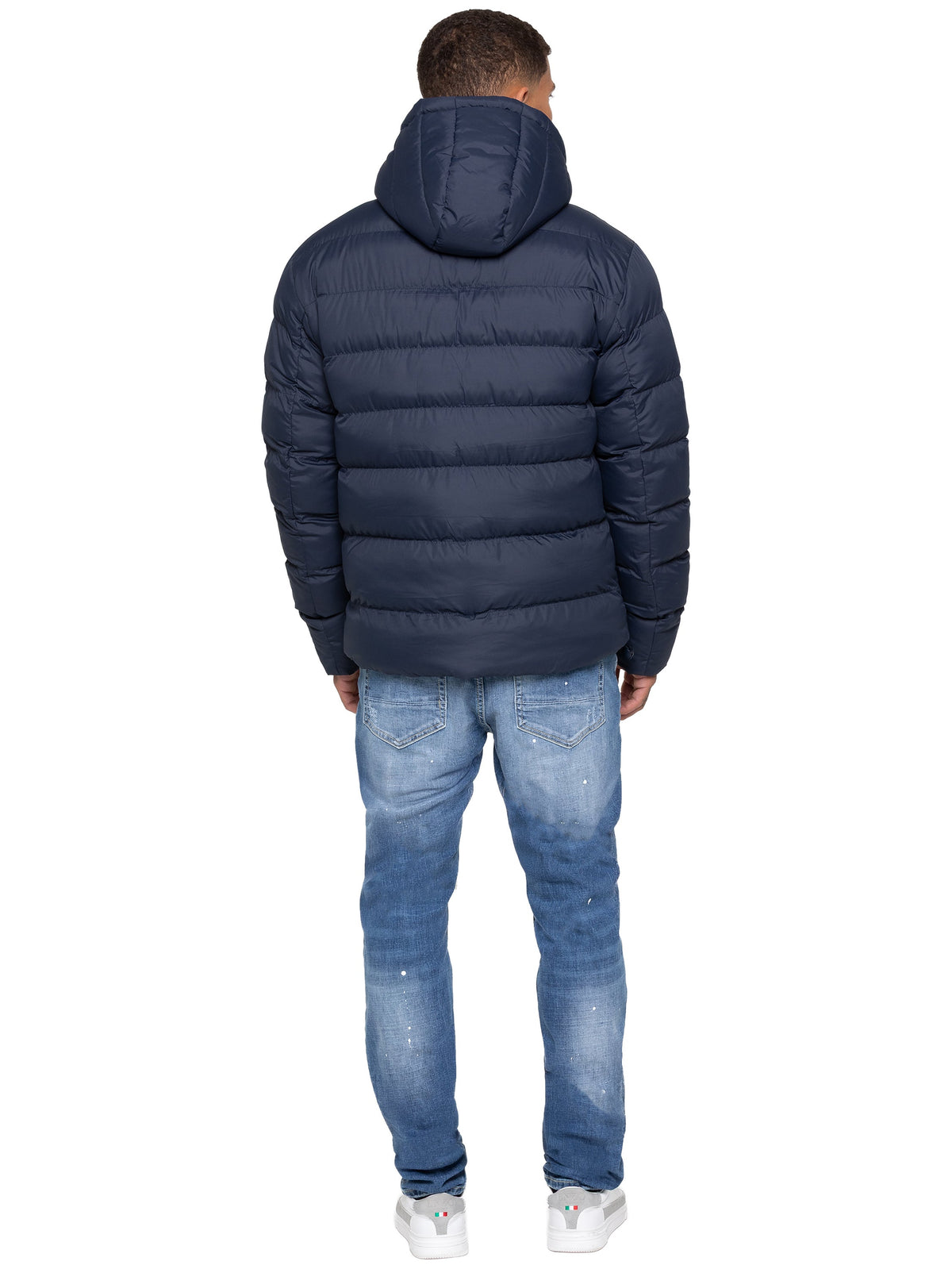 Enzo Milano | Mens Hooded Puffer Jacket