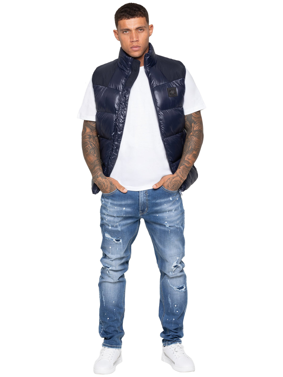 Enzo Milano | Mens Puffer Gilet