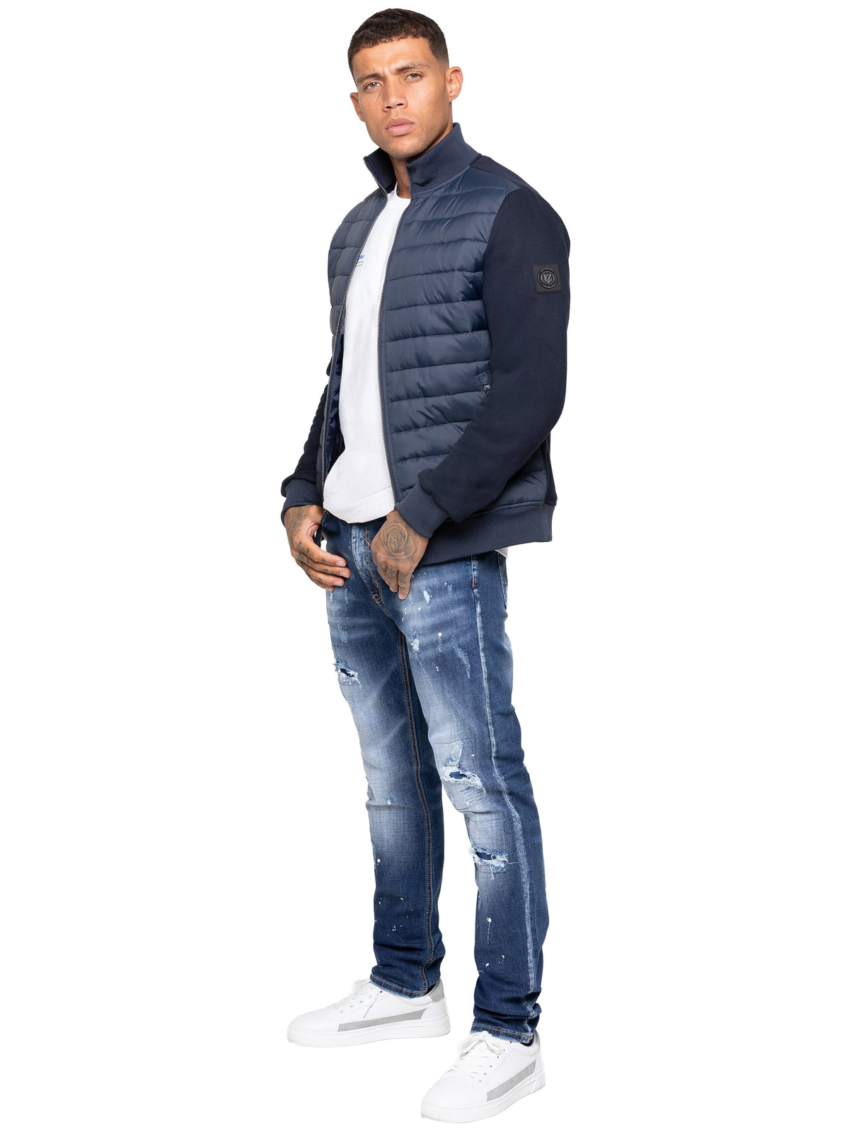 Enzo Milano | Mens Hybrid Jacket