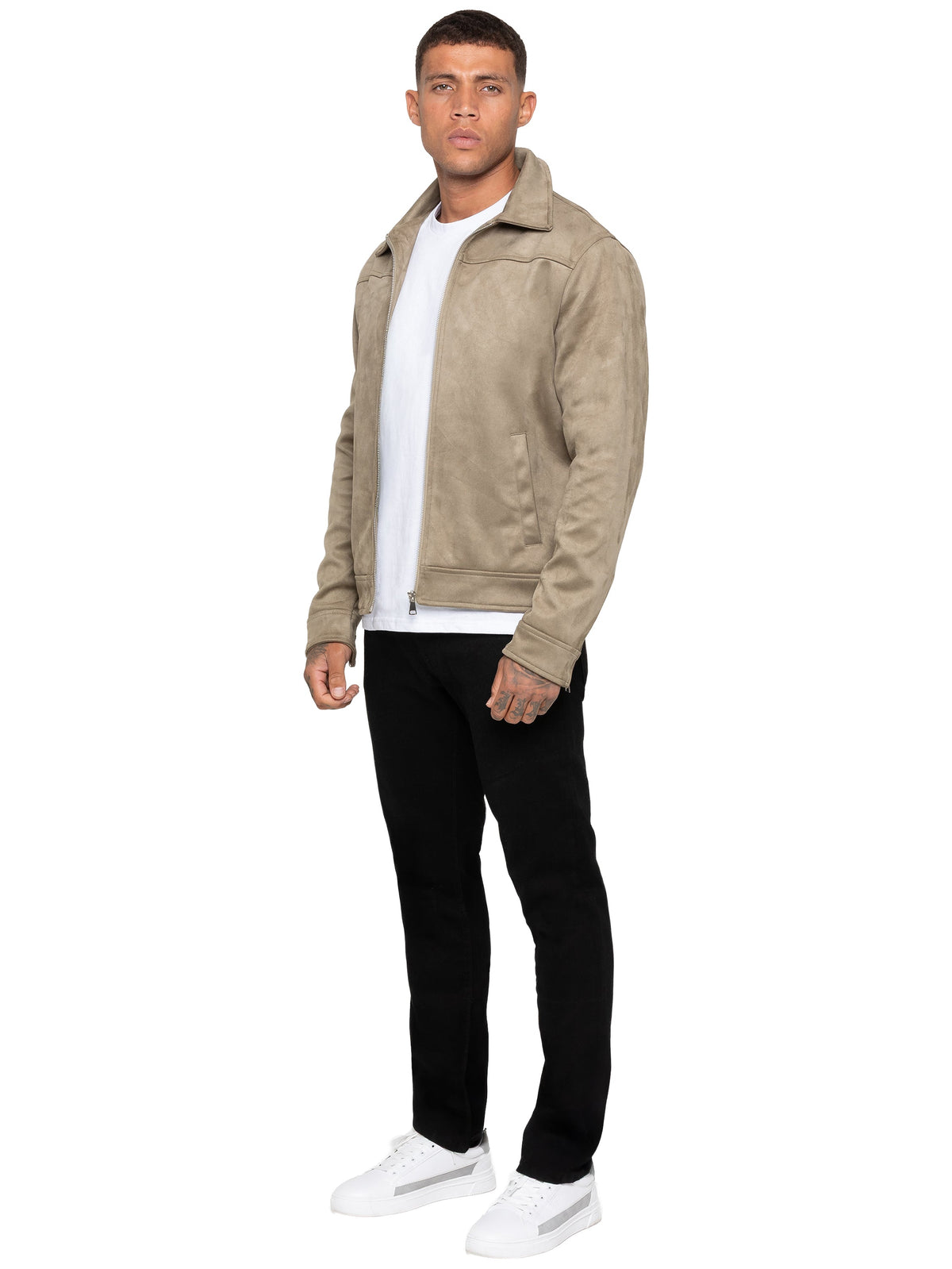 Enzo Milano | Mens Suede Jacket
