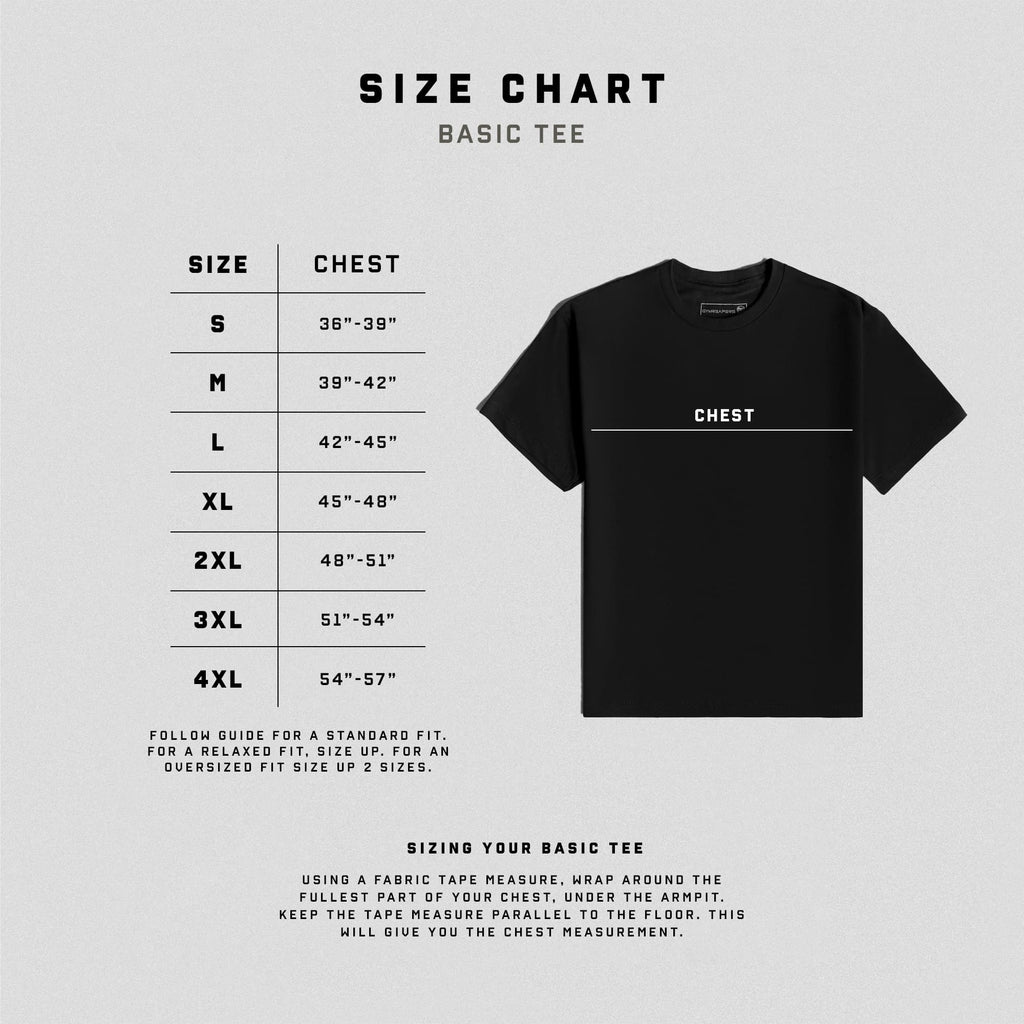 Clip Tag Basic Tee - White