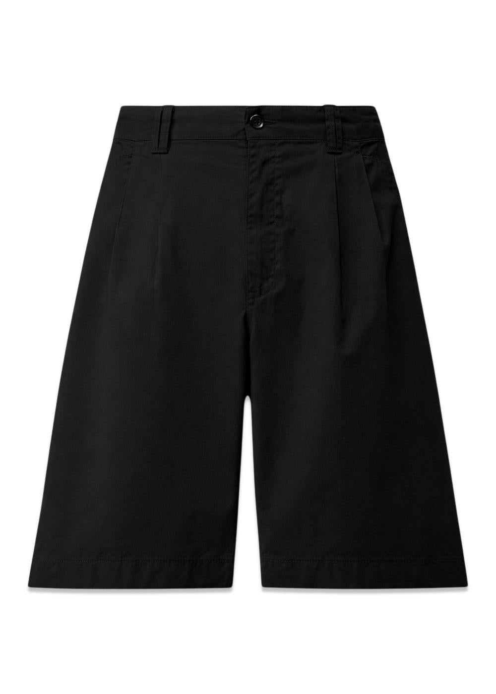 Bermuda - Cotton Gabardine - Black