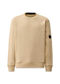 Diagonal Raised Fleece Crewneck Lens - Frozen Dew