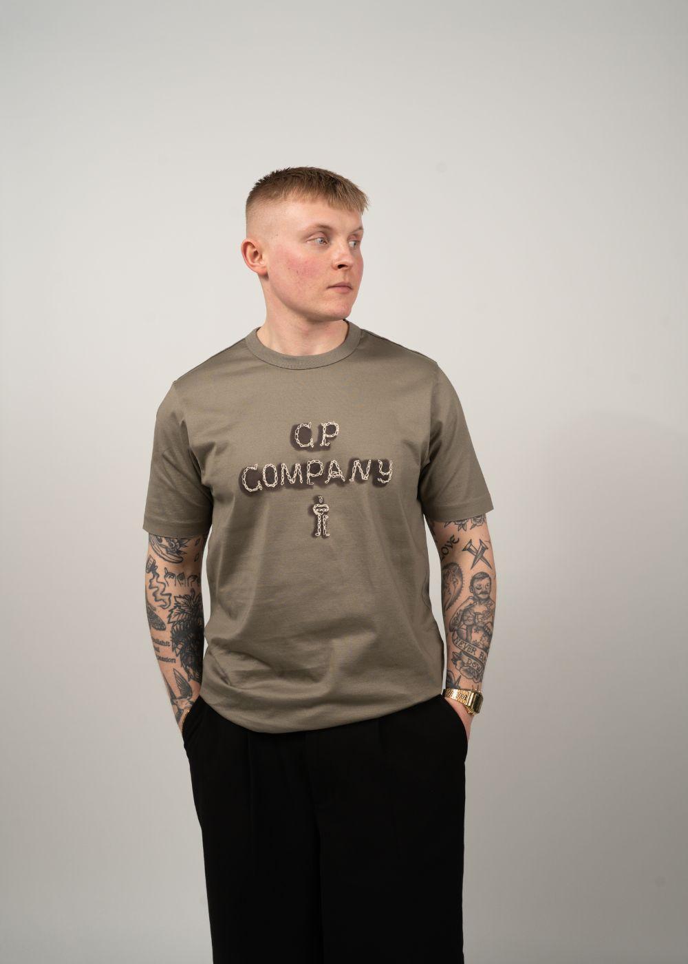 Embroidered Logo Tee - Fallen Rock
