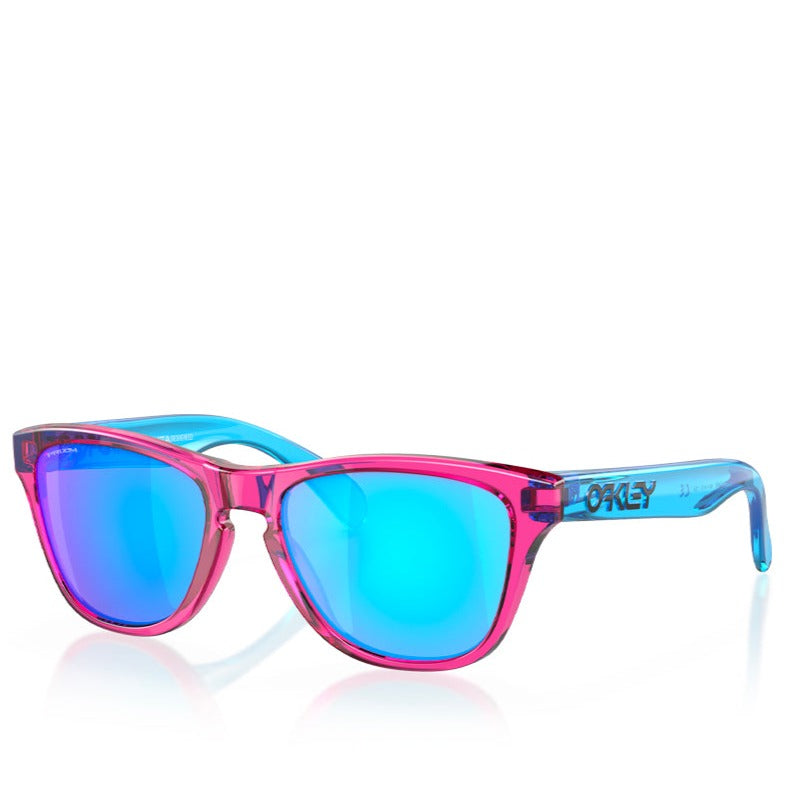 OAKLEY FROGSKINS XXS ACID PINK W/ PRIZM SAPPHIRE