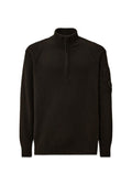 Half Zip Lambswool GRS - Black