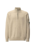 Half Zip Lambswool GRS - Gauze White