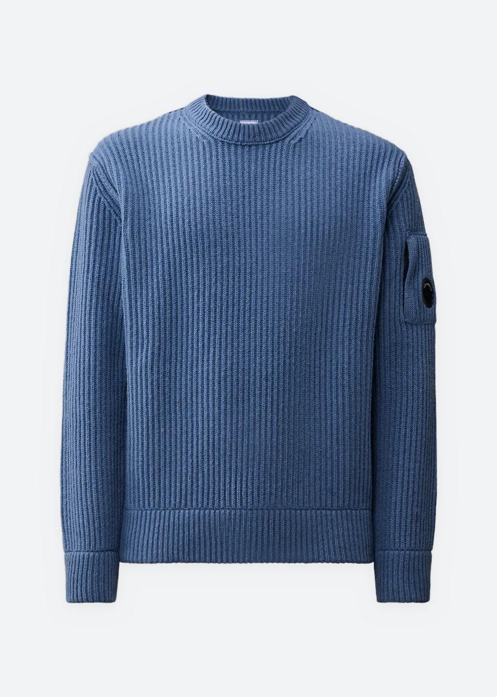 KNITWEAR - CREW NECK - Orion Blue