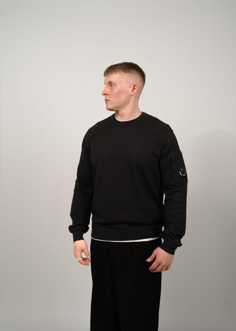 Knitwear - Crew Neck Boston - Black