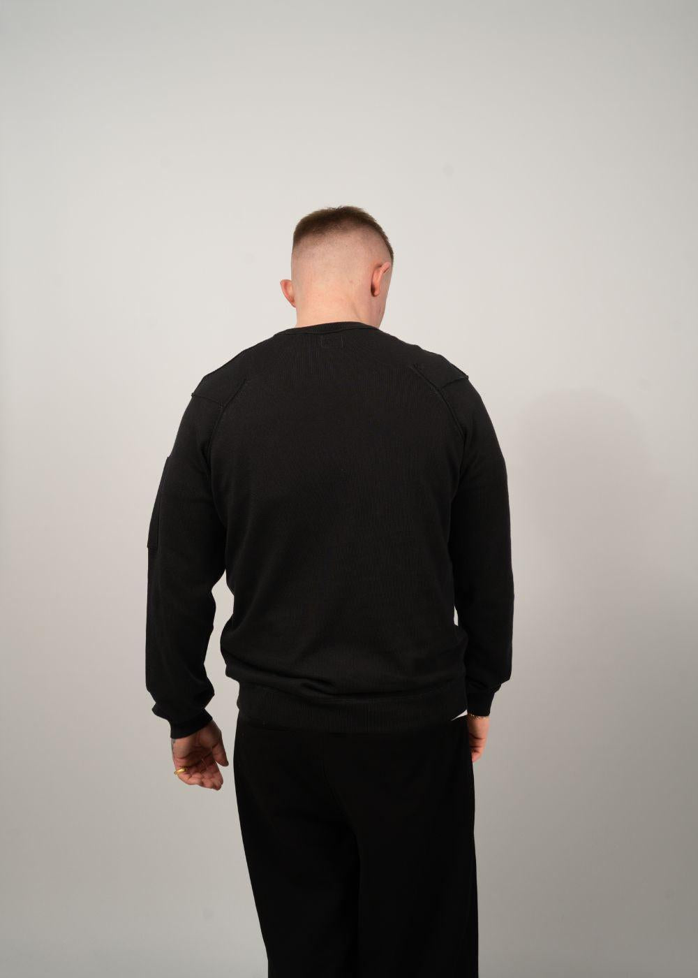 Knitwear - Crew Neck Boston - Black