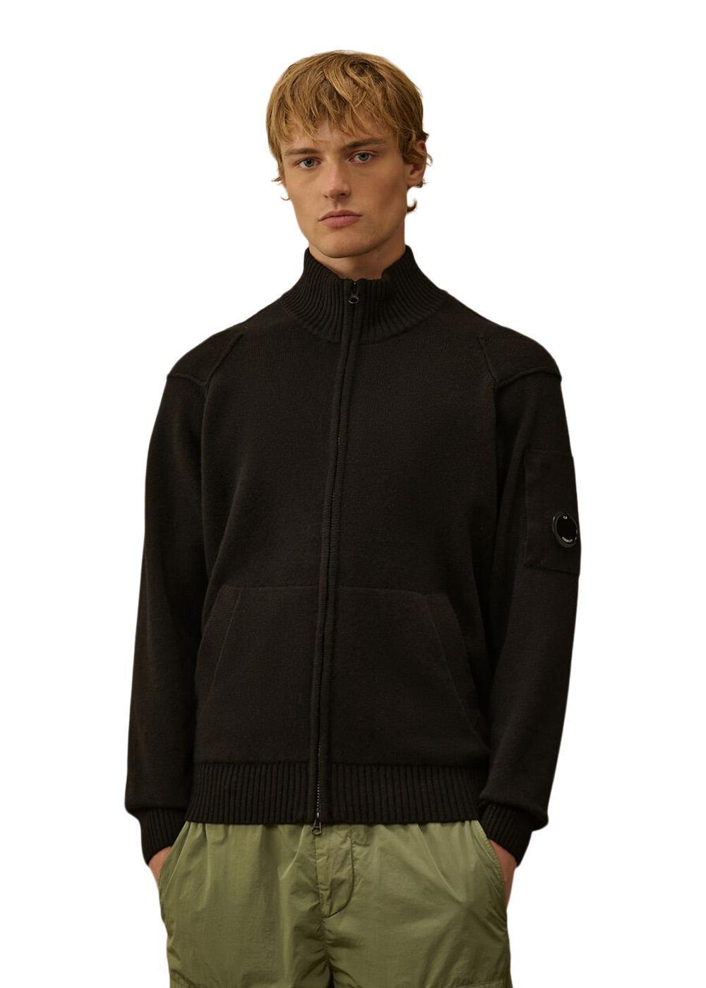 Knitwear Full Zip - Black
