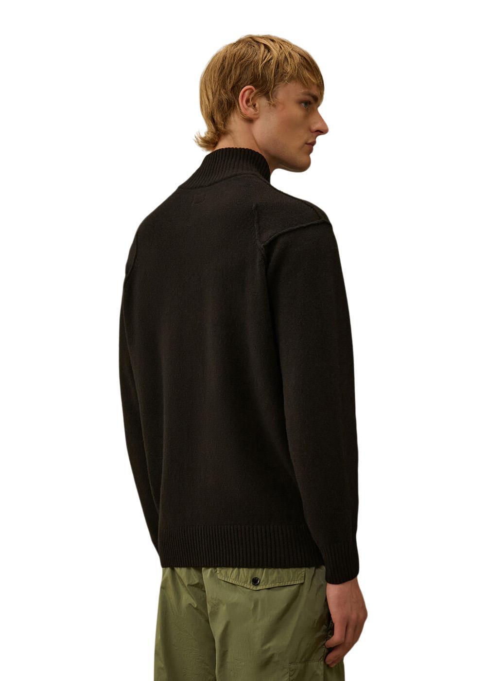 Knitwear Full Zip - Black