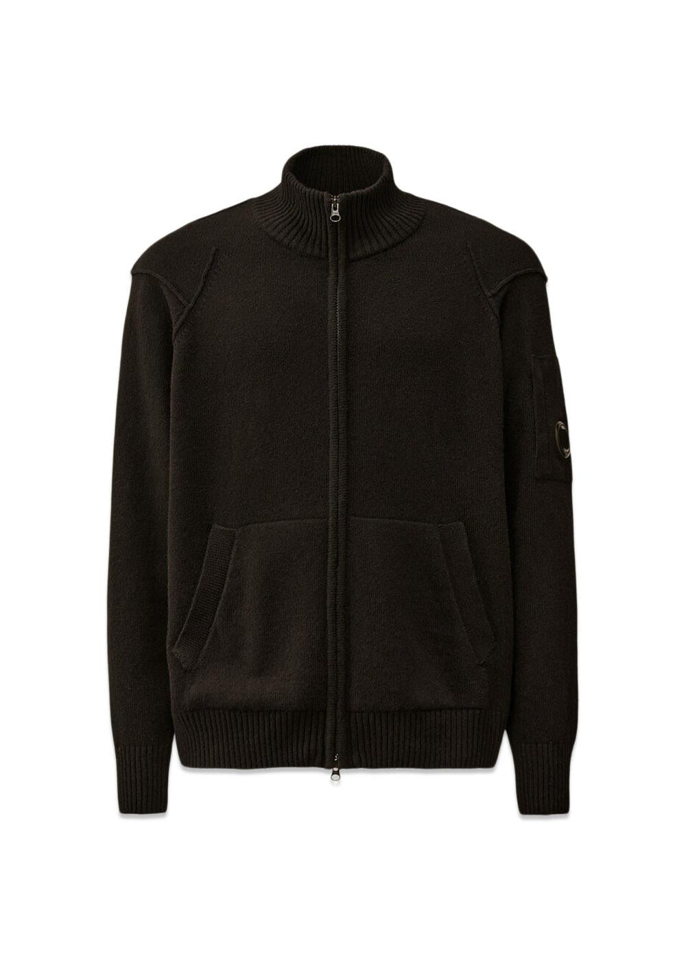 Knitwear Full Zip - Black